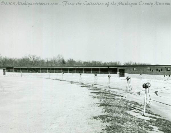 Getty 4 Drive-In Theatre - Indoror Auditorium From Muskegon County Museum (newer photo)